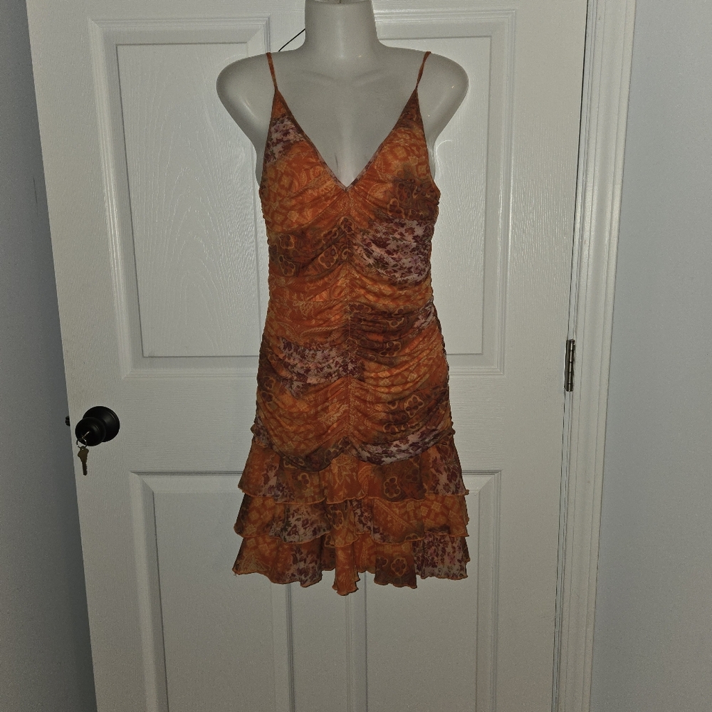 Moda International Floral Patterned Dress Size S